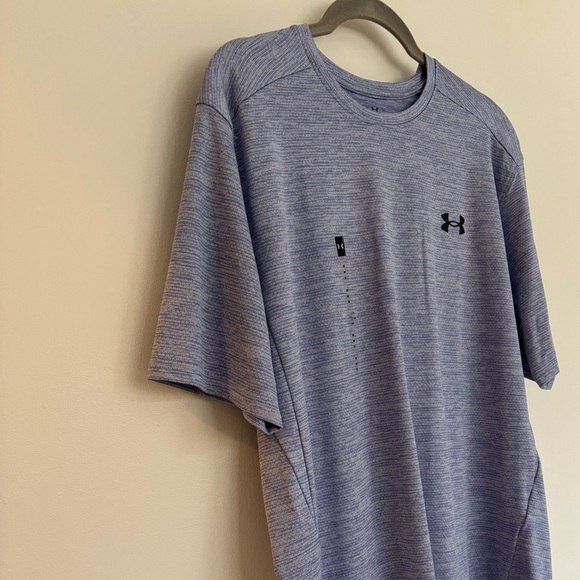 NEW UNDER ARMOUR Men’s Loose Fit T Shirt, Polyester/Elastane, Size M, Never Worn - Picture 2 of 9